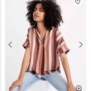 Madewell button-back courier shirt